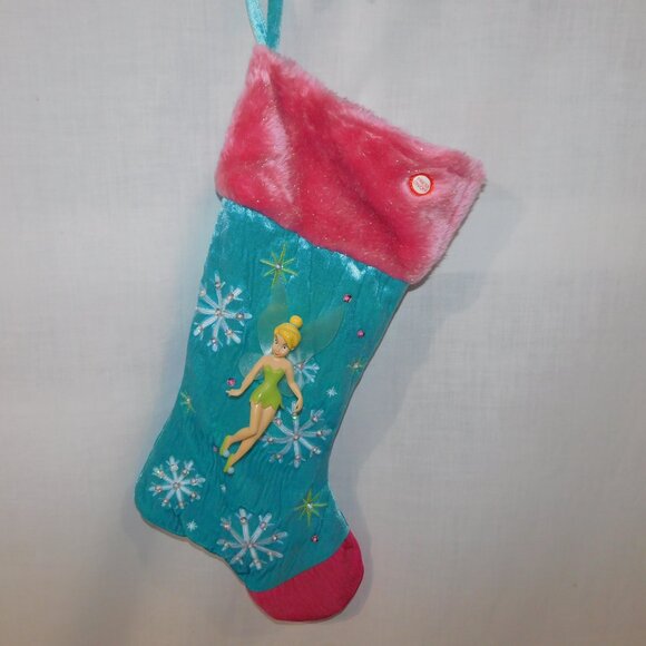 VTG Disney Gemmy Tinkerbell  Fairy Musical Christmas Stocking 16" *READ - Picture 5 of 5